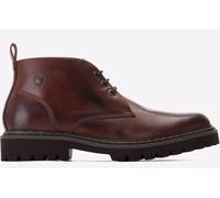 Base London Lomax Chukka Boot Mens - Brown Leather - Size UK 6