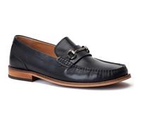 Base London Madison Black Leather Male Mens Classic Slip On Shoes