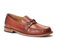 Base London Madison Brown Leather Male Mens Classic Slip On Shoes