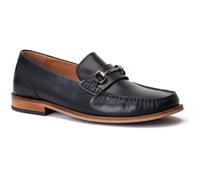 Base London Madison Leather Men's Black Loafers UK 8