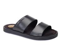 Base London Maven Leather Men's Black Sandals - UK 8 / EU 42 / US 9