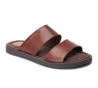 Base London Maven Leather Men's Burnt Brown Sandals UK 8