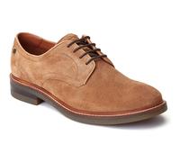 Base London Mawley Leather Mens Ginger Oxford Shoes - Camel - Size UK 9
