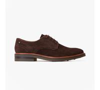 Base London Mawley Leather Men's Burnt Brown Oxford Shoes UK 8