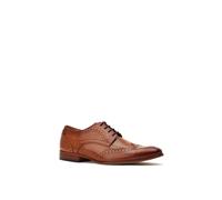 Base London Barbera Brogues Mens - Tan Leather - Size UK 7