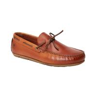 Base London Mens Brooks Driver Leather Loafers FS11667