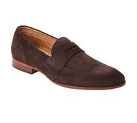 Base London Mens Bruno Leather Penny Loafers FS11480