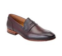 Base London Mens Bruno Leather Penny Loafers FS11662