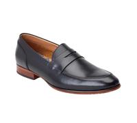Base London Mens Bruno Leather Penny Loafers FS11662