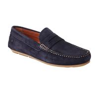 Base London Mens Collins Driver Suede Loafers FS11620