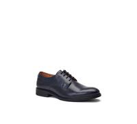 Base London Men's Drake Waxy Shoe in Navy | Size: 11 Base London Navy 11