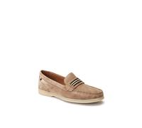 Men's Base London Drum Leather Men's Sand Loafers - Brown - Size: 10