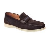 Base London Mens Drum Suede Loafers FS11580