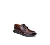 Base London Men's Flight 25 Brogue Shoe in Wine | Size: 6 Base London Wine 6