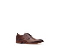 Base London Men's Gambino Lace Up Derby Shoe in Dark Brown | Size: 12 Base London Dark Brown 12