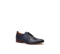 Base London Men's Gambino Lace Up Derby Shoe in Navy | Size: 12 Base London Navy 12
