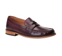 Base London Mens Garfield Leather Penny Loafers FS11672