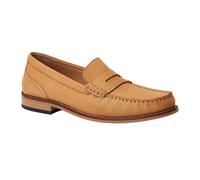 Base London Mens Garfield Leather Penny Loafers FS11672