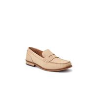 Base London Men's Garfield Penny Loafer in Tan | Size: 9 Base London Tan 9