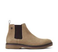 Base London Mens Hooper Suede Sand Chelsea Boots UK 10