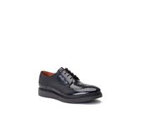 Base London Men's Joe Brogue Shoe in Black | Size: 11 Base London Black 11