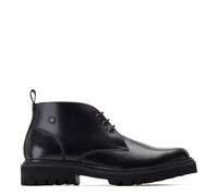 Base London Mens Lomax Waxy Black Leather Chukka Boot UK 8