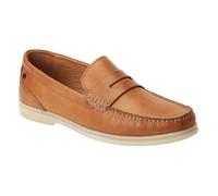 Base London Mens Marlin Leather Penny Loafers FS11590