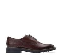Base London Mens Mawley Washed Brown Leather Derby Shoes UK 10