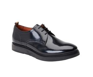 Base London Mens Roly Plain Leather Derby Shoes FS11558