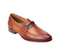 Base London Mens Russo Buckle Leather Loafers FS11625