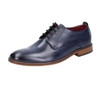 Base London Mens Script Washed Leather Oxford Shoes FS11073