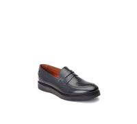 Base London Sid Leather Men's Black Loafers - UK 11 / EU 45 / US 12