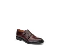 Base London Men's Taper Monk Shoe in Wine | Size: 10 Base London Wine 10