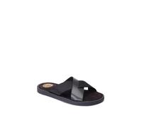 Base London Men's Webb Slider in Black | Size: 8 Base London Black 8