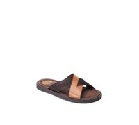 Base London Men's Webb Slider in Tan | Size: 11 Base London Tan 11