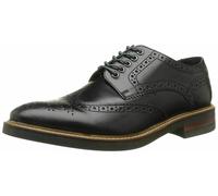 Base London Mens Woburn Hi Shine Leather Office Formal Brogue Casual Shoes Boots