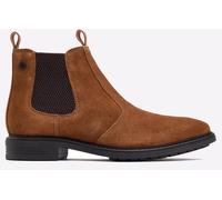 Base London Nelson Leather Men's Boots | Boots | Cognac | UK Size 12