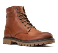 Base London Nickel Leather Men's Tan Ankle Boots UK 7