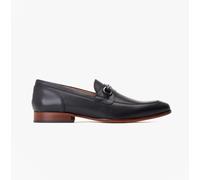 Base London Russo Leather Men's Black Loafers UK 10