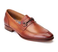 Base London Russo Tan Leather Male Mens Formal Slip On Shoes