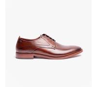 Base London Script Washed Brown Men's Derby UK 7