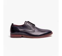 Base London Script Mens Leather Lace-Up Breathable Formal Derby Shoes