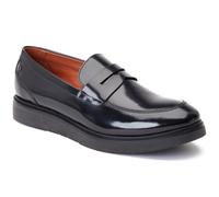Base London Men's Loafers Sid – Leather, Black – UK 11 / EU 45 / US 12