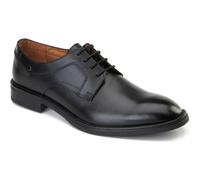 Base London Sleeve Leather Men's Black Lace-Up Shoes UK 5