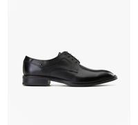 Base London Sleeve Leather Men's Black Lace-Up Shoes UK 7
