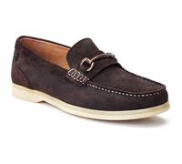 Base London Snapper Brown Leather Male Mens Classic Slip On Shoes