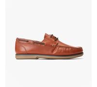 Base London Men's Stern Boat Shoe in Tan | Size: 10 Base London Tan 10