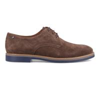 Base London Strand Mens Derby Shoes Brown Leather - Size UK 9