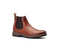 Base London Tan Cutler Washed Chelsea Boots Tan