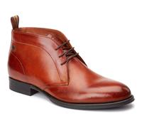 Base London Wallis Leather Mens Burnt Tan Ankle Boots - Size UK 10
